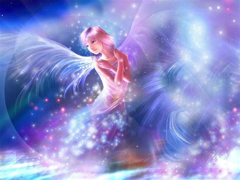 Purple Anime Fairy Wallpapers Top Free Purple Anime Fairy Backgrounds
