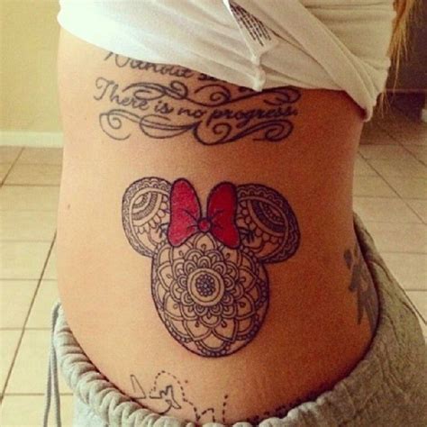 26 Fancy Minnie Mouse 4️⃣4️⃣ Disney Inspired Tattoos 🎨 To Bring