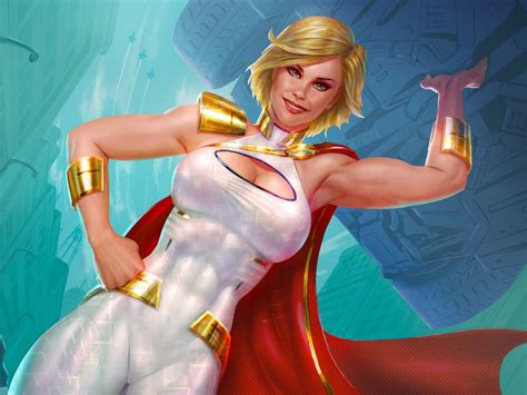 Dc On Twitter Power Girl Is Currently Making Her Grand Debut In Dclegends Her Great Strength