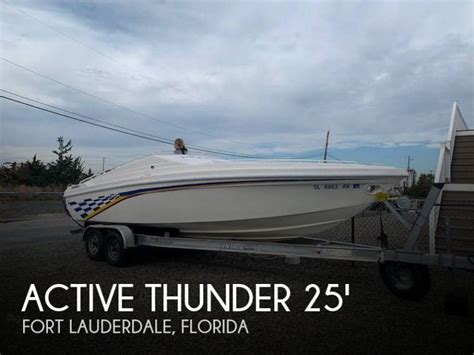 Active Thunder Tantrum In Florida Open Boats Used 25252 Inautia