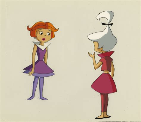 Jetsons The Movie Production Cel Background Id Augjetsons19089 Van