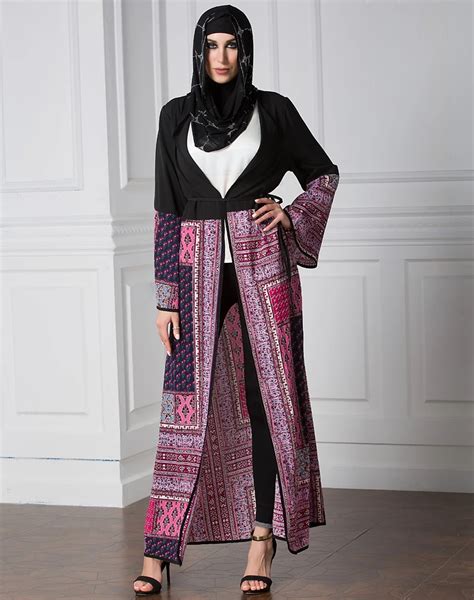 vintage women abaya turkish robe big size 5xl muslim cardigan dress patchwork turkish islamic