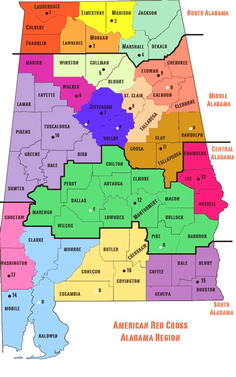 Map Of The State Of Alabama With Cities Cities And Towns Map