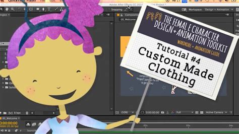 Character Design Animation Tutorial 4 Creating Custom Clothing Using