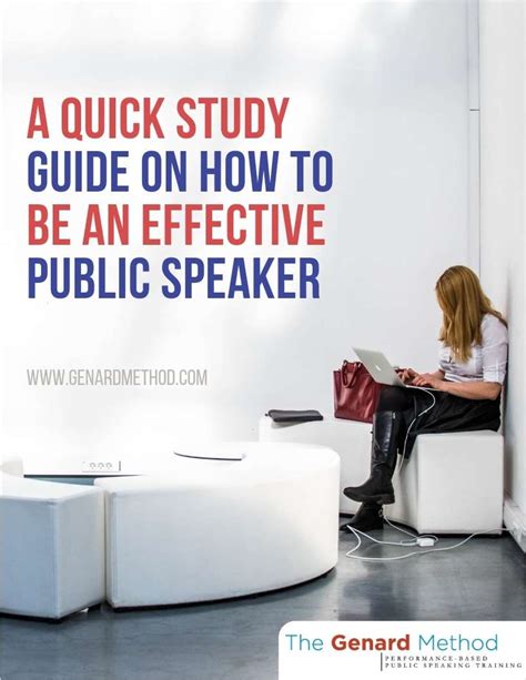A Quick Study Guide On How To Be An Effective Public Speaker Free Tips