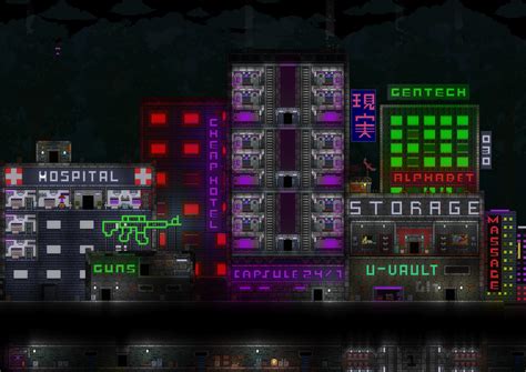 Night City Cyberpunk Build Rterraria