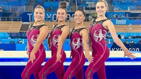 Tokyo Olympics German Gymnasts Wear Unitards Amid Condemnation Of Sexualisation Of Sport