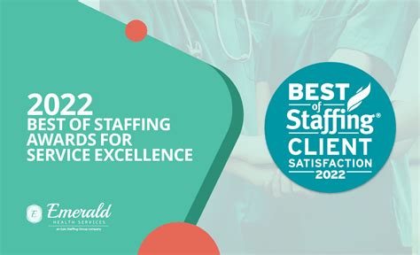 Emerald Health Services Wins Clearlyrateds 2022 Best Of Staffing