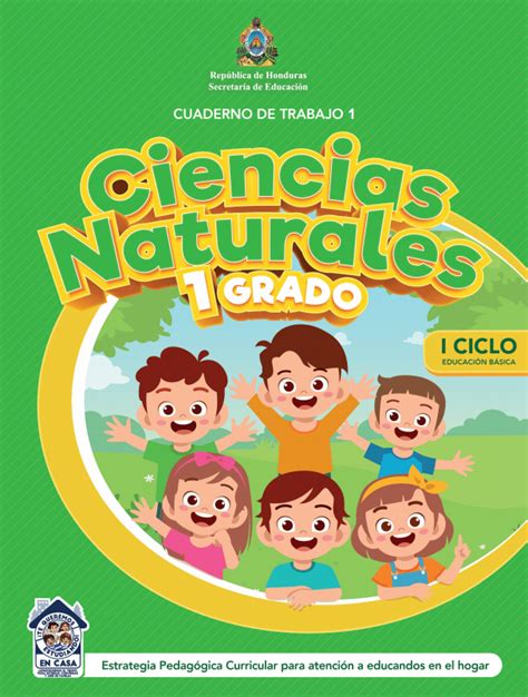 Cuaderno De Trabajo Ciencias Naturales Primer Grado ⊛