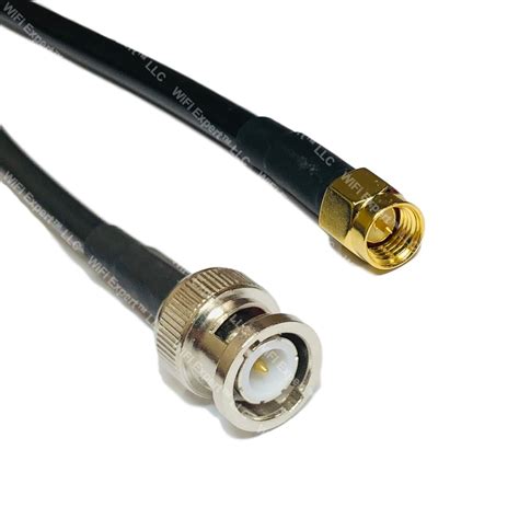 3 Feet Rg58 Sma Male To Bnc Male Coaxial Cable High Quality Ships From Usa Ebay