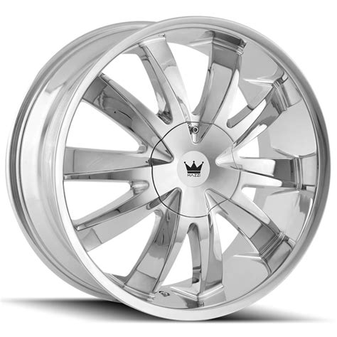 Mazzi 337 Edge 18x75 5x1005x105 40mm Chrome Wheel Rim 18 Inch