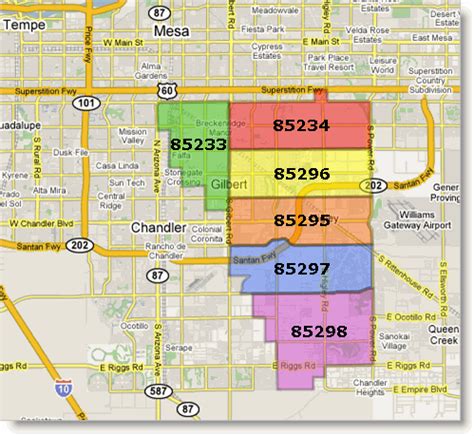 Maybe you would like to learn more about one of these? Gilbert, Arizona - Zip Code Map - Arizona Real Estate Notebook