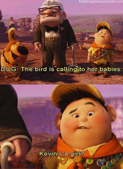 Disney movie up love quotes. Up! Kevin è una femmina?!? o.o | Disney movies, Animated movies, Disney quotes