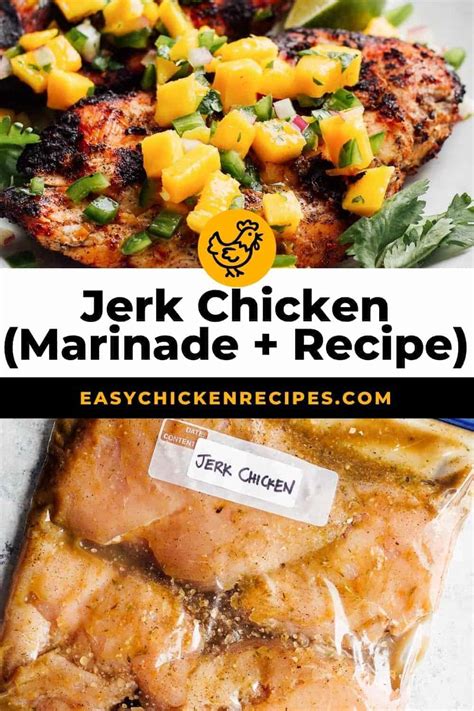 Easy Jerk Chicken Recipe Best Marinade