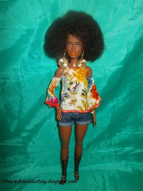 Black Doll Collecting Afro Barbie Fashionista 59 Tropi Cutie