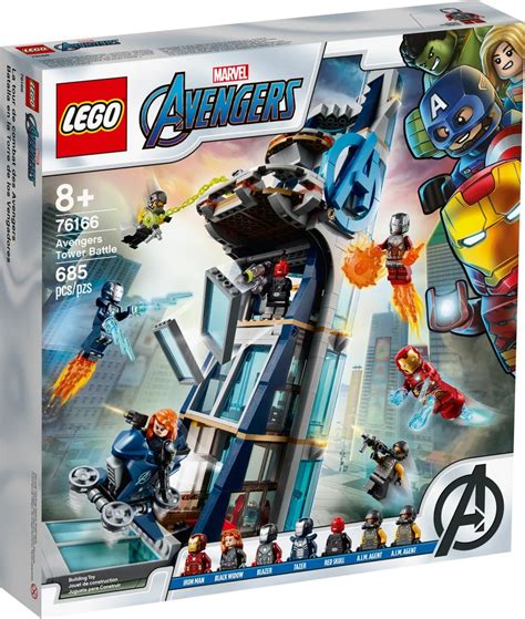 Original Lego Marvel Superhero Series 76166 Avengers Headquarters