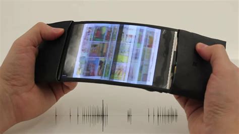Forget Tapping Navigate This Flexible Phone Prototype By Bending Pcmag