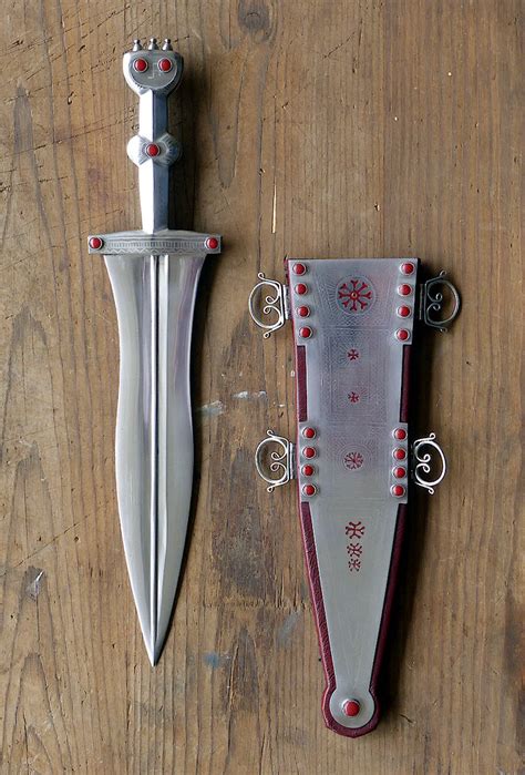 Roman Dagger And Scabbard Replica Of A Pugio As Used By T Flickr