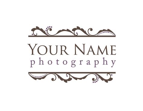 Photography Logo And Watermark Pre Made For Photographer Etsy