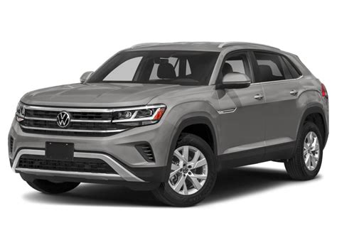 A sleek, raked roofline and. New 2020 Volkswagen Atlas Cross Sport 2.0T SE w/Technology FWD in Pure White for Sale in San ...