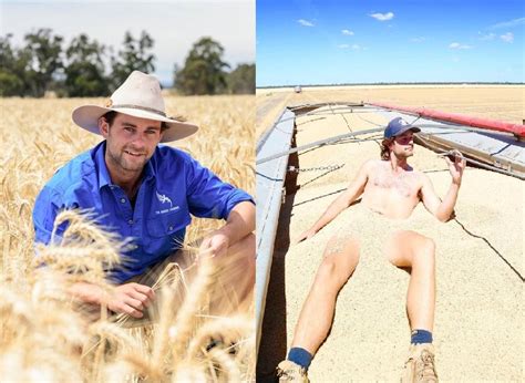 The Naked Farmers Ben Brooksby Raises Awareness Of Mental Health The Border Mail Wodonga Vic