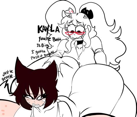 Rule 34 2girls Ass Big Ass Bubble Butt Cat Tail Catgirl Dialogue