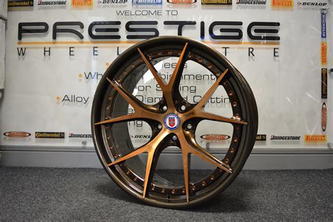 Hre S101 Brushed Bronze 2 Tone Prestige Wheel Centre Flickr