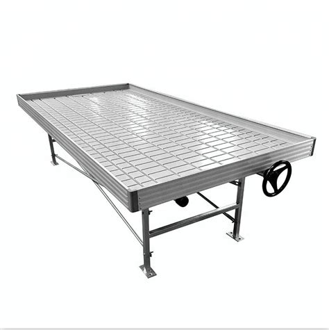 Hydroponic Ebb And Flow Grow Table With Rolling Benc Thump Manufacturer