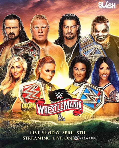 How to watch wrestlemania 36: WWE WRESTLEMANIA 36 2020 POSTER (2020)