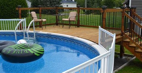 How Much Does It Cost To Build An Above Ground Pool Deck Builders Villa