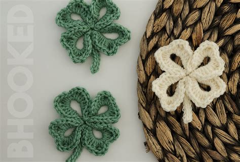 How To Crochet A Four Leaf Clover In Under 15 Minutes Free Pattern