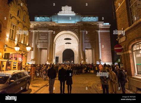 Last Post Ceremony At The Menin Gate Hi Res Stock Photography And