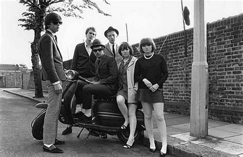 Mod Fashion Characteristic Of British Young People In The 1960s