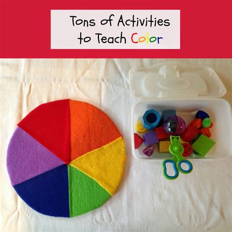 Easy and Fun Activities for Teaching Colors | Teaching colors, Preschool colors, Learning colors