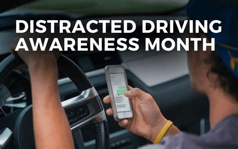 Distracted Driving Awareness Month April 2024 Angie Gensler