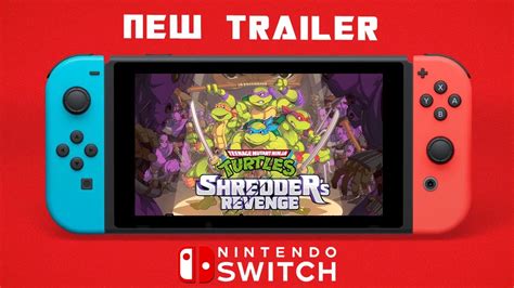 new trailer teenage mutant ninja turtles shredder s revenge for nintendo switch hd youtube