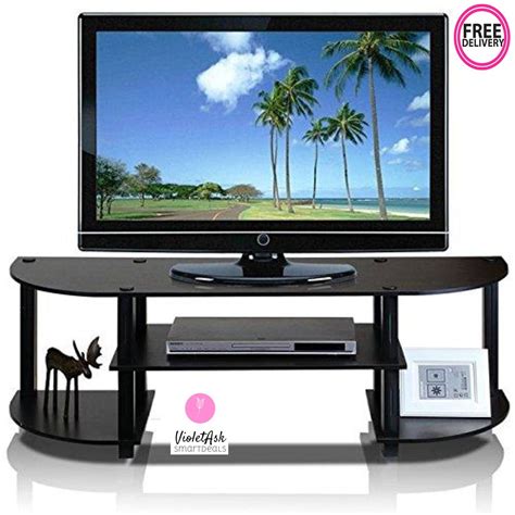 Tv Stand For Flat Screens 40 Inch Wide Storage Media Console Table