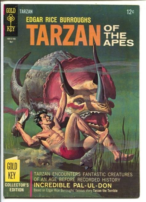 tarzan 167 1967 gold key edgar rice burroughs russ manning incredible pal un comic books