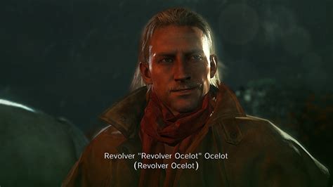 Ο Revolver Ocelot playable χαρακτήρας στα FOB missions του MGSV