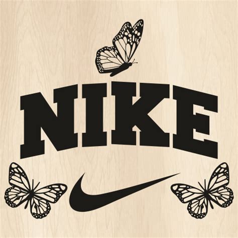 Nike Butterfly Svg Nike Swoosh Logo Png