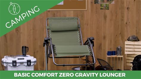Buy in monthly payments with affirm on orders over $50. Basic Comfort Zero Gravity Lounger - YouTube