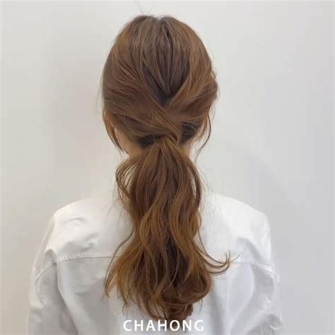 19 Easy Korean Ponytail Hair Styles And Step By Step Tutorial Video
