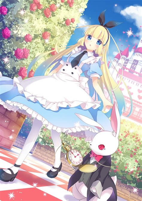 Pin By Lfart On Colors Alice Anime Alice In Wonderland Kawaii Anime