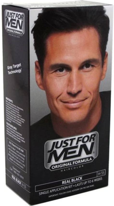 Ratings and reviews only apply to products. Just For Men Shampoo In Hair Color Real Black H- 55 Hair ...