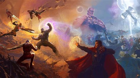 Avengers Infinity War Final Battle Wallpapers Wallpaper Cave