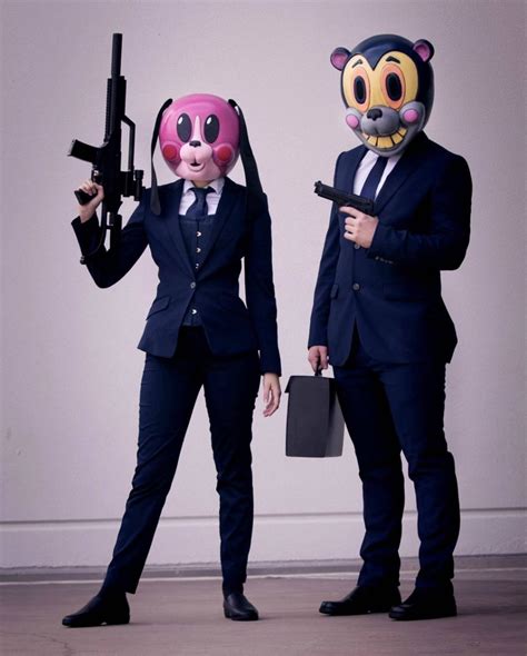 Umbrella Academy Cha Cha And Hazel 3D Mask Models Etsy
