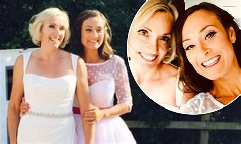 luisa bradshaw white and wife celebrate fifth anniversary daily mail online