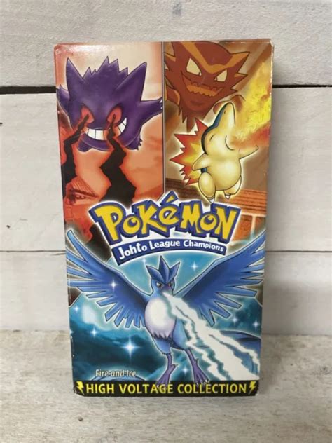 Pokemon Johto League Champions Fire And Ice High Voltage Collection