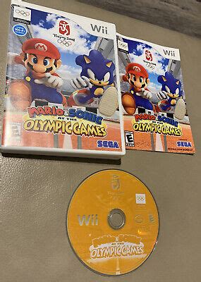 Mario Sonic At The Olympic Games Beijing Nintendo Wii Complete Great Ebay