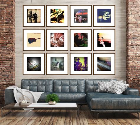 Gallery Wall Grid, set of 12 art prints from Gallery Wallrus. #art #prints #GalleryWalls # ...